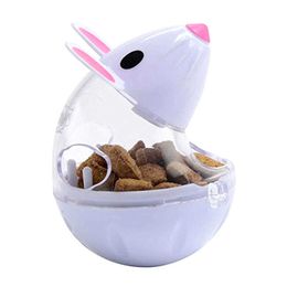 Toys Pet Cat Toy Food Lekkage Tumbler Feeder behandel bal schattig kleine muis speelgoed interactief speelgoed voor kattenvoeding langzaam voederbenodigdheden G230520