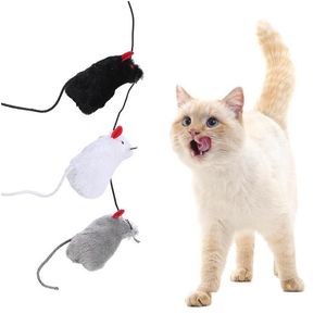 Chat Jouets Pet Jouet Anneau Souris En Peluche Souris Interactive Animal Stuff Produits Drop Delivery Maison Jardin Fournitures Dhwmu