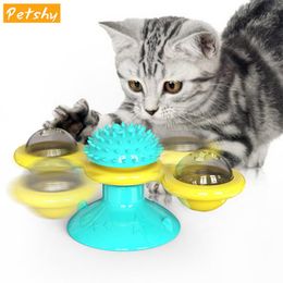 Cat Toys Petshy Puzzle interactief huisdier plagen grappige katten intelligentie training speelgoedkitten massager krabben wrijven