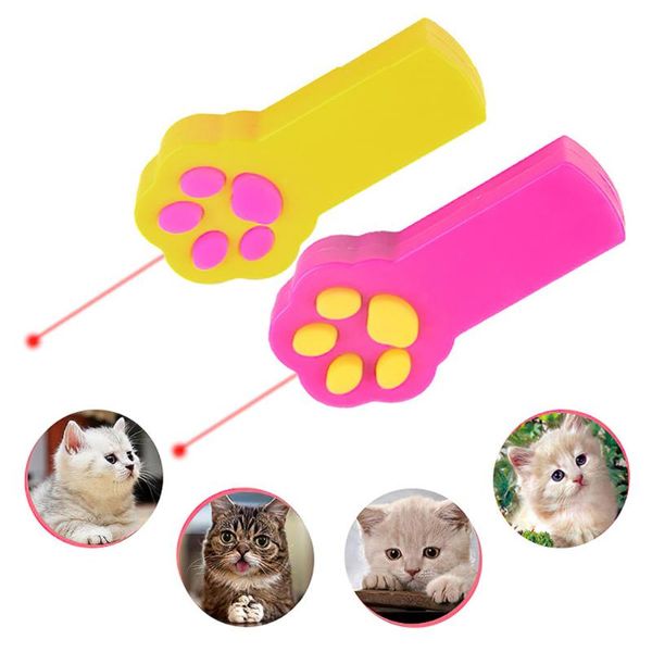 Juguetes para gatos, bolígrafo láser remoto para mascotas, juguete interactivo para gatos, puntero de haz encantador divertido, suministro de entrenamiento para cachorros