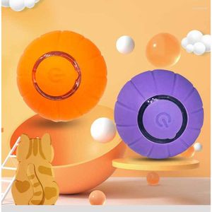 Cat Toys Rojeco SMART Automatische Bouncing Ball Interactive Rollling voor Cats Pet Led Self Moving Accessoires