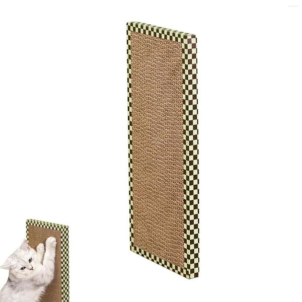 Chat jouets planche à gratter Double face ondulé grattoir Scratch jouet Pad maison lit meubles protecteur