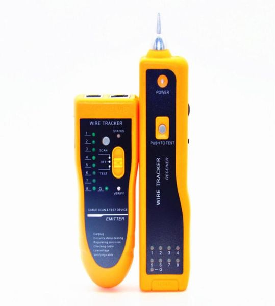 CAT5 CAT6 RJ45 LAN Network Cable Tester Finder RJ11 Teléfono Tracer Tracer UTP STP Diagnóstico Tono Kit3160298