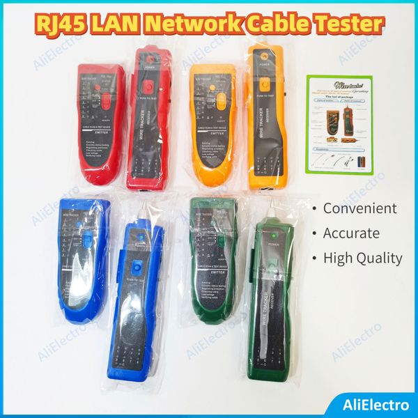 CAT5 Cat6 RJ45 UTP STP LAN Cableau de réseau Testeur Détecteur Téléphone Téléphone Traceur Tracer le traceur Diagnostic Tone Livraison GRATUITE