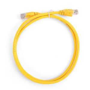 Câble Ethernet Cat5e câble Lan Cat5 cordon de raccordement UTP Cat5e câble de raccordement Cat5 4 paires 24AWG