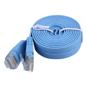 Câble Ethernet plat CAT6 RJ45 câble Lan cordon de raccordement réseau pour ordinateur routeur ordinateur portable longueur 0.5 M/1 M/2 M/3 M/5 M/8 M