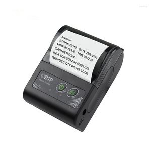 Catering Takeaway Commandez de la vente au détail Caisse enregistreuse à petit ticket Bluetooth Portable MINI 58 mm Application de l'imprimante de réception thermique Édition