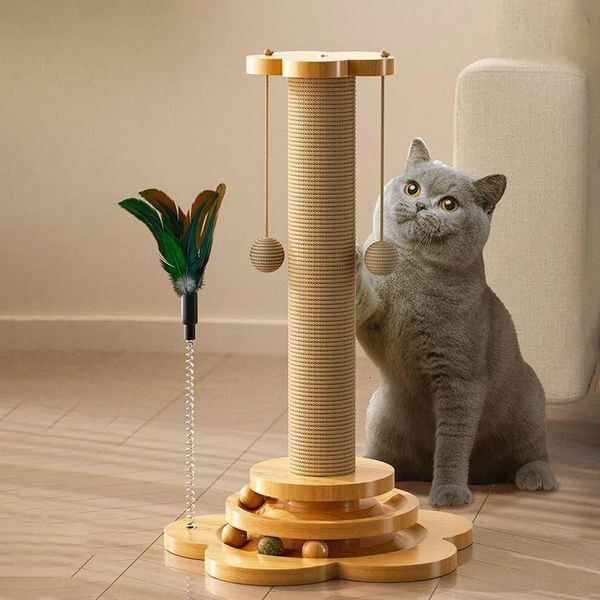 Accesorios para gatos, rascador, rascadores, torre, árbol para rascar, poste para rascar, torre, estantes para casa, parque infantil, cosas para poste de gato, hogar 240113