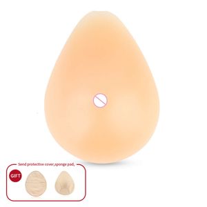 Disfraces de catsuit ONEFENG AT Triángulo Forma de lágrima Forma de silicona Pecho artificial 150-700 g / pc Pechos falsos Tetas grandes para mujeres de mastectomía