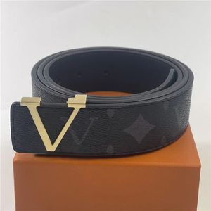 Cinturón de diseñador Hebilla de moda LVITYS Cinturón de cuero genuino Ancho 3,8 cm 20 estilos Louisvuitton Alta calidad con caja Diseñador Hombres Mujeres Louise Vitton Cinturones para hombre AAAAA