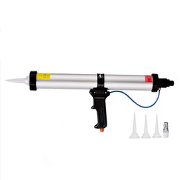 Kartuschenpistole, 15 Zoll, pneumatische Kartuschenpistole, 600 ml, Zement, Glas, Kleber, Silikon-Dichtstoff, Luftpistole, Maschine für 300400500600 ml, weichen Kleber, 231016