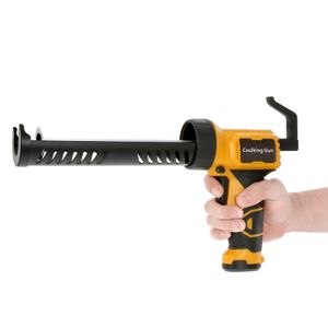 Caulking Gun 7000RPM Electric Glass Caulking Gun Home Sealant Gun Caulking Gun Electric Glue Gun DIY Power Tools For 4Pcs AA Li-ion Battery 230601