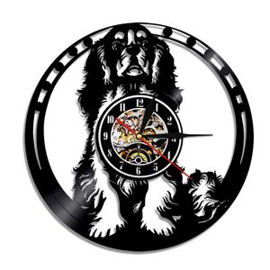 Cavalier King Charles Spaniel Chog Clock Mur