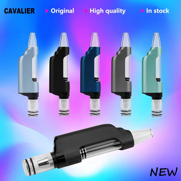 Cavalier Pro Plus Vaporizador de cera Vaporizador NC Tubo para fumar Smoking Coil Voltaje variable 510 kits de arranque de rosca para dab en dabra