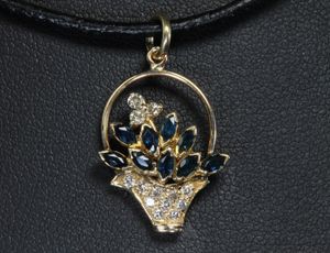 cavallo fijne sieraden replica fijne sieraden Vintage bloempot hanger charme Koper K Vergulde ketting voor vrouwen Valentijn cadeau