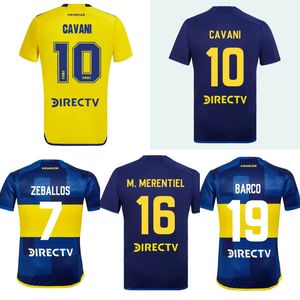 Cavani Boca Juniors Jerseys de football 2023 2024 2025 Shirts de football Maradona Benedetto Janson Medina 20 21 Marcos Rojo Carlitos de Rossi Tevez Salvio Barco
