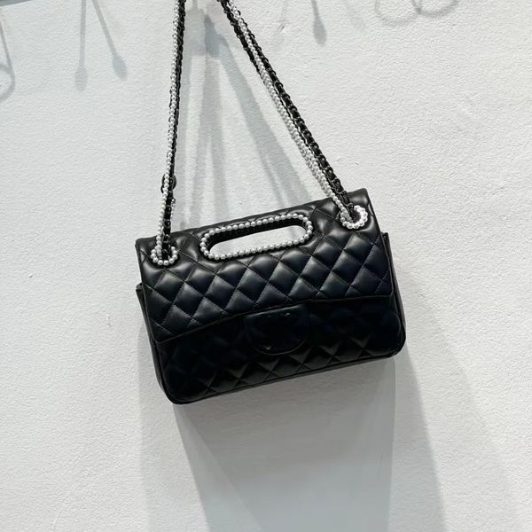 Caviar Bolso de diseñador de lujo Bolso Bolso de cadena de alta calidad Bolso de hombro Bolso cruzado de moda Bolso de mujer de diseñador Bolso Dhgate Tamaño del caballo 25x7x16cm