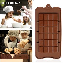 Cavité Break-APART Chocolate Moule Tray Protéine de silicone non cadré et Bar de la barre d'énergie moules alimentaires Grade 2292