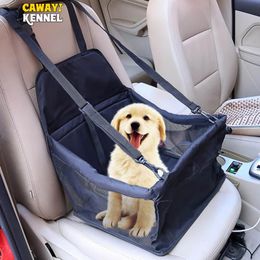 CAWAYI KENNEL Travel Dog Funda para asiento de coche Hamaca plegable Portadores de mascotas Bolsa de transporte para gatos Perros transportin perro autostoel hond 240318