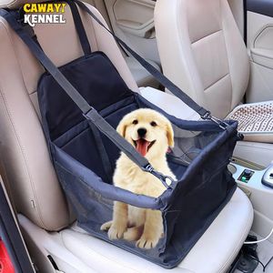 CAWAYI KENNEL voyage chien housse de siège de voiture hamac pliant sac pour animaux de compagnie transportant pour chats chiens transportin perro autostoel hond 240312
