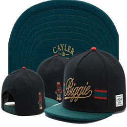 Cayler Sons Biggie Baseball Caps Cotton Style Casual Style Gorras Sport Hip Hop Men Femmes NOUVEAUX chapeaux Snapback