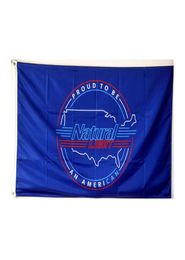 Cayyon Blue Natural Light IC Flag Banner 3x5Feet man cave décor 90 x 150 cm bannière 3x5 pi avec trou8496302