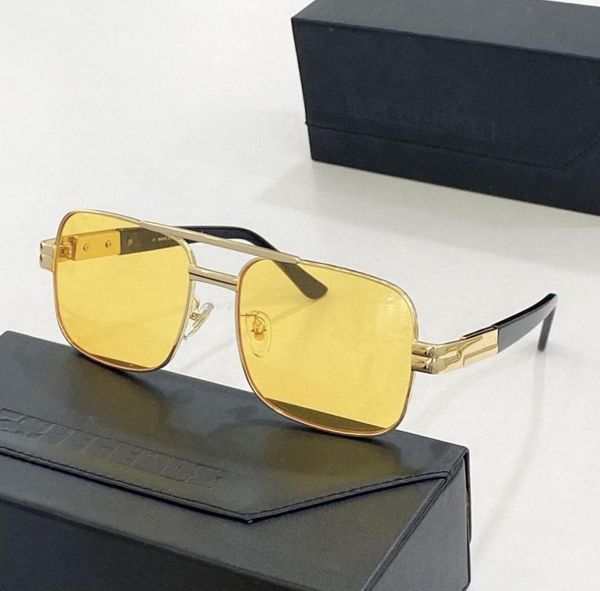 Caza 988 Top Luxury Luxury High Quality Designer Sunglasses for Men Women New Sell World Fashion Show Super Brand Italian Sun G2650401