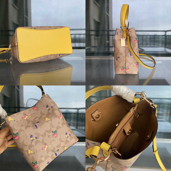 cbag Bolsos de noche Totes Diseñador Bolsos para mujer Tote Marrón Señoras Casual Monedero de cuero Hombro Mujer Bolso grande Pink Butterfly 230207