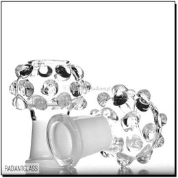 Dôme en perles de verre CC-46 Pipes à fumer Dômes rodés de 14 mm pour une utilisation dans n'importe quel bang ou bubbler