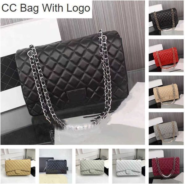 Sac CC Autres sacs 9A Classic CC double sac CD design de marque de luxe pack chaîne d'épaule géante maxi femmes vente sac à provisions sacs à main en cuir rétro messeng haute casquette