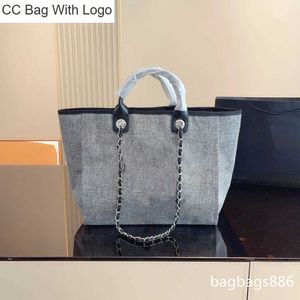 Sac CC Autres sacs Sacs à main de luxe femmes designers soleil sac de plage ceinture de dame pour sacs à main pour hommes grande chaîne sacs à provisions en coton haute capacité sac en gros