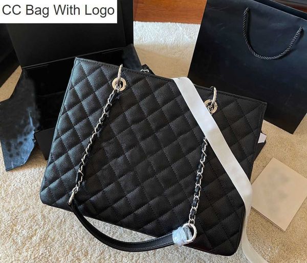 CC Sac Autres Sacs Vintage CC Grand Sac Fourre-Tout Célèbre Designer Sacs Femmes Caviar Cuir Grand Sac À Main Classique Grand Sac À Provisions Dame Noir Sacs À Bandoulière En Gros