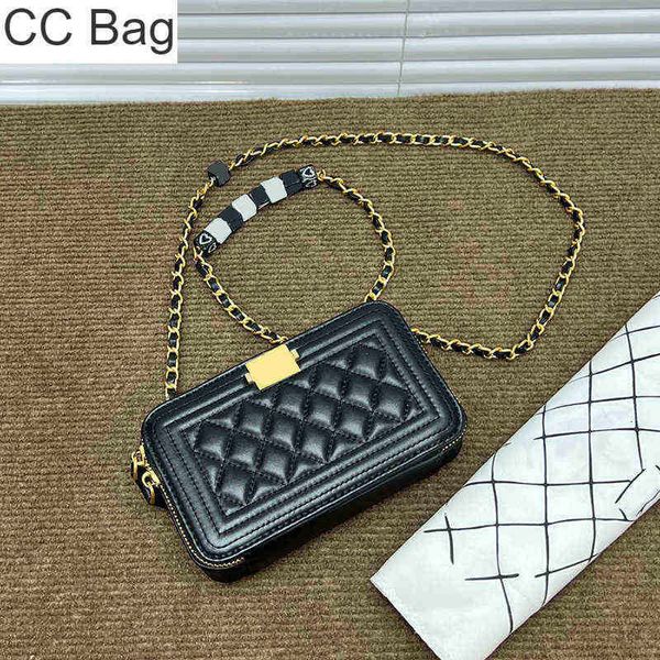 CC Bag Shopping Bags 2022ss Early Fall Classic Mini Quilted Boy Dices Camera France Womens Lambskin Gold Metal Hardware Bag Matelasse Chain