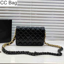 CC Bag Shopping Bags 22ss France Womens Classic Mini Flap Quilted Purse Wallet Designers Chain Two-tone Matelase Crossbody Shoulder Real Lam