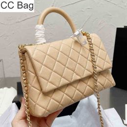 CC Bag Boodschappentassen Classic Coco Tote Designer Mini Top Caviar Kalfsleer Gewatteerd Plaid Chain Handle Single Flap Selzburg Luxury Crossbod