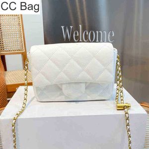 CC Bag Shopping Bags Luxury Pearl Colors Classic Mini Flap Square Caviar Leather Calfskin Réglable Strap Matelasse Chain Designer Cross Bo