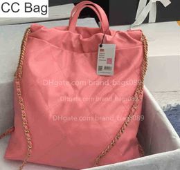 CC Sac Sacs À Provisions Top Qualité 22s Date Femmes En Cuir De Vachette Sac À Dos Totes De Luxe Designer De Mode Grand Voyage Bandoulière Épaule Tot