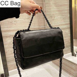 CC Bag Shopping Bags Wholesale Top Quality Classic Flap Large Quilted Crossbody Shoulder Black Metal Hardware Designer Lambskin Leather Clut