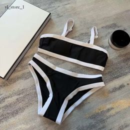 CC Bikini Designer Sexy Maillots de bain pour femmes Vente chaude Maillot de bain Livraison gratuite Femmes Lettre Imprimer Ensemble court Strings Soutien-gorge Beach Party Chanele Maillot de bain Maillot de bain