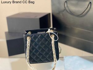 CC Cross Body CC Bolsos Channel Bucket Bag Lady Caviar Bolsos de hombro Mini The Tote Bags Luxury Bagss 5A Crossbody Clutch Lujos Diseñadores Mujeres Bagse Small