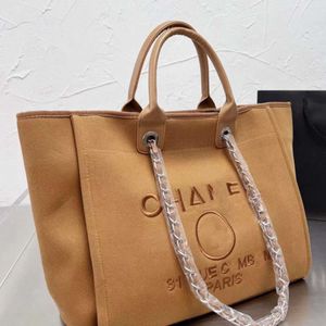 CC Letter Sacs Luxury Totes Handbag Fashion Canvas Canvas Femme Tote Marque ch. Femelle Broidered Designer Handsbags Ladies Shopping Cross Body Bodypack X2CP