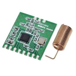 CC1101 Module sans fil Antenne de transmission longue distance 868MHz FSK GFSK Ask 64 octet SPI Interface pour Raspberry Pi