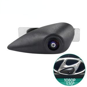 CCD AHD 1080P vision nocturne véhicule Logo vue de face caméra de voiture pour Hyundai Elantra Verna Solaris Tucson IX35 Santa Fe I20 I30 I40