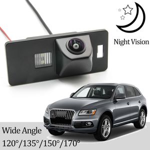 CCD HD AHD Fisheye Recseway Camera pour Audi Q5 8R 2008 2009 2011 2012 2012 2013 2014 2015 2017 2017 Backup Reverse Monitor