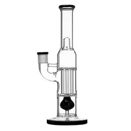 CCG Flat Pilier Bongs Pipes d'eau en verre avec pilier perc 18,8 mm Joint