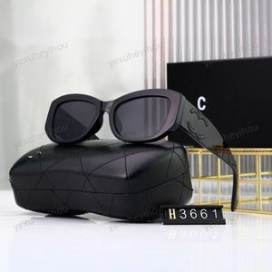 Nouvelles lunettes de soleil CC Designer de mode Ch Lunettes de soleil pour femmes Hommes Classique Top Conduite Protection UV extérieure Cadre Logo Lunettes de soleil avec boîte S2