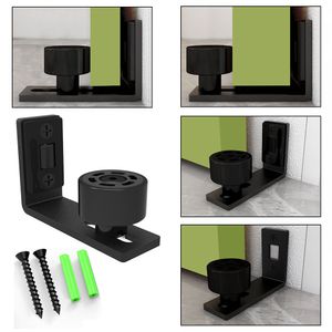 CCJH Sliding Barn Deur Hardware Kit Verstelbare vloergids Wanddeur Bodemgeleider 1 PCS Niet eenvoudig te roesten gemakkelijk te installeren