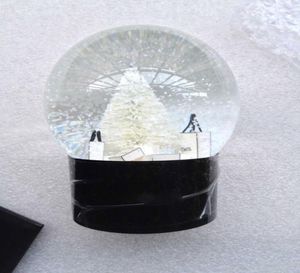 Boule à neige CClassics avec arbre de Noël à l'intérieur de la voiture, boule de cristal, nouveauté spéciale, cadeau de Noël avec boîte cadeau 7381946
