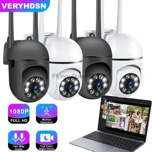 Objectif CCTV 5G 2.4G Wifi Caméra 1080P IP Extérieur 4X Zoom Moniteur de Protection de Sécurité Sans Fil AI Caméras de Surveillance de Suivi Intelligent Bidirectionnel YQ230928