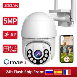 CCTV Lens JOOAN 3MP 5MP PTZ Bewakingscamera WiFi CCTV Outdoor IP Camera Beveiliging Smart Home AI Tracking YQ230928